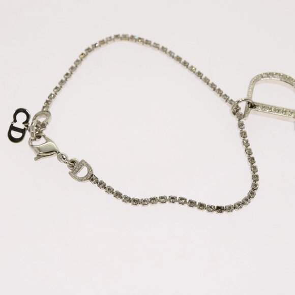 Christian Dior Bracelet metal Silver Auth am6013 - Picture 8 of 11